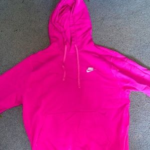 Nike Womens Hot Pink Hoodie